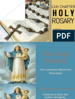 The Holy Rosary Luminous Mysteries