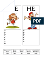 Work Sheet Pronoun 2