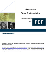 Geoquimica - Clase 01 - Cristaloquímica - 200608