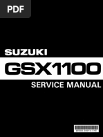 Suzuki GSX1100, Katana '80-'90 Service Manual | PDF