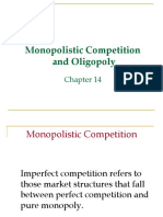 Monopolistic and Oligopoly 14