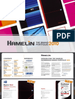 Hamelin THE BRAND PORTFOLIO 2010