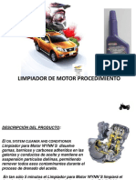 Limpiador de Motor Procedimiento