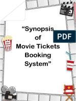 Synopsis of Movie Tickets Booking System