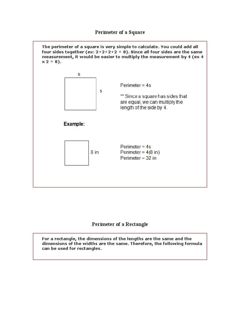 Area and Volume Formulas Explained | PDF | Area | Factorization