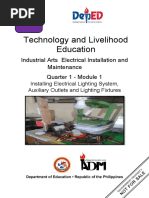 Technology and Livelihood Education: Industrial Arts Electrical Installation and Maintenance Quarter 1 - Module 1