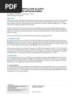 Aluminum-Beryllium Alloys For Aerospace Applications: Materion Corporation Materion Beryllium & Composites 14710