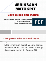 PEMERIKSAAN HEMATOKRIT