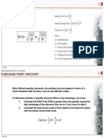 W 2AS or CP 2AS EOQ