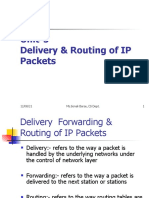 Delivery & Routing IP Packets