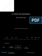 Conference Le Style Documentaire