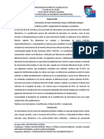 Trabajo Grupal - Analisis y Composicion de Productos Agroindustriales Ii - Traduccion Del Articulo