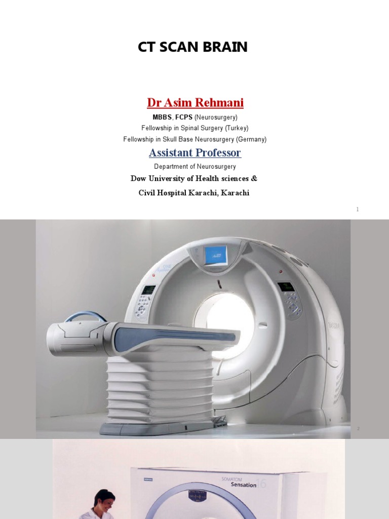 CT and MRI Brain Scan Guide | PDF | Ct Scan | Magnetic Resonance Imaging