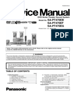 Panasonic Sa-Pt470 PDF