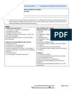 Temario Probabilidad y Estadística Descriptiva