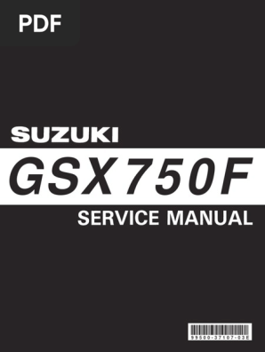 GSX750F Service Manual Overview | PDF