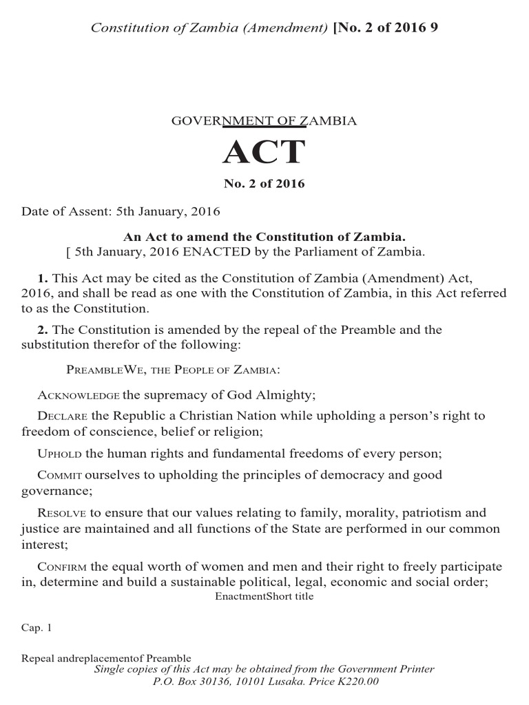 Circular No 2 Of 2016