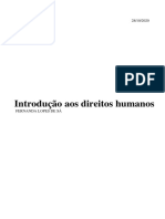 Introdução Aos Direitos Humanos - Fernanda Lopes de Sá