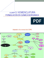 Tema 5. Nomenclatura Inorganicos