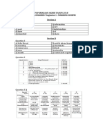 Peperiksaan Akhir Tahun 2018 Bahasa Inggeris Tingkatan 1: Marking Scheme Section A