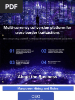 Multi-Currency Conversion Platform For Cross-Border Transactions