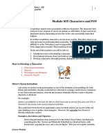 Module 005 Characters and POV: How To Develop A Character