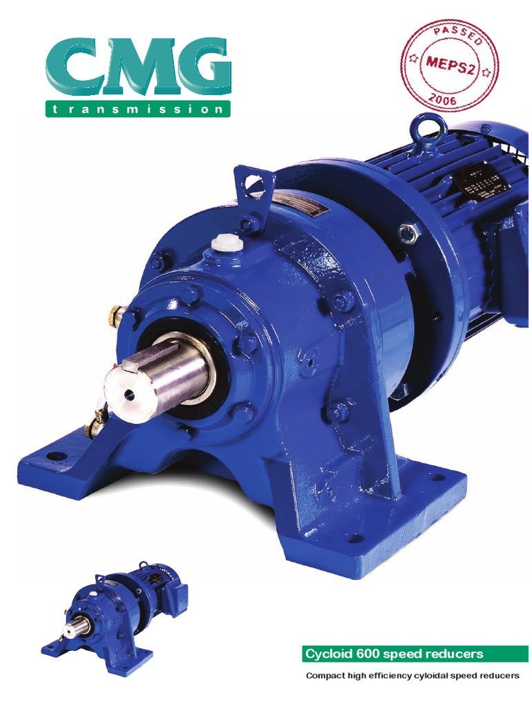 Cyclo Gearbox Catalogue PDF Gear Electric Motor