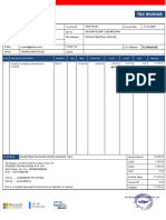 Tax invoice for payment gateway integration charge