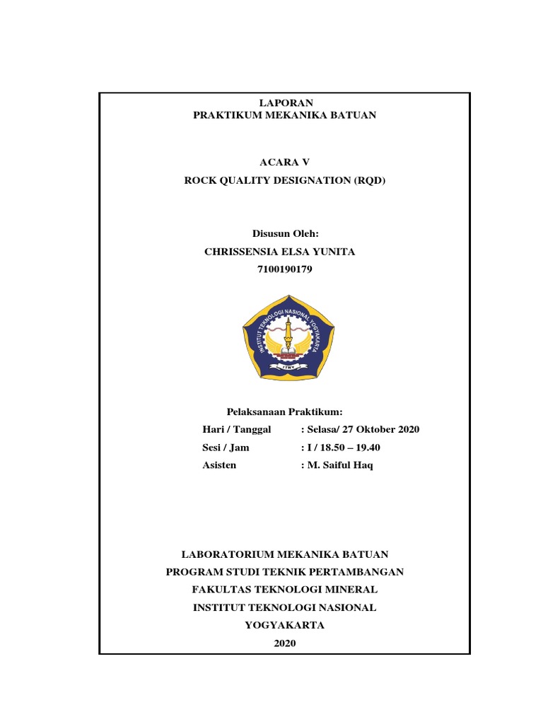 Pengujian RQD dalam Mekanika Batuan | PDF