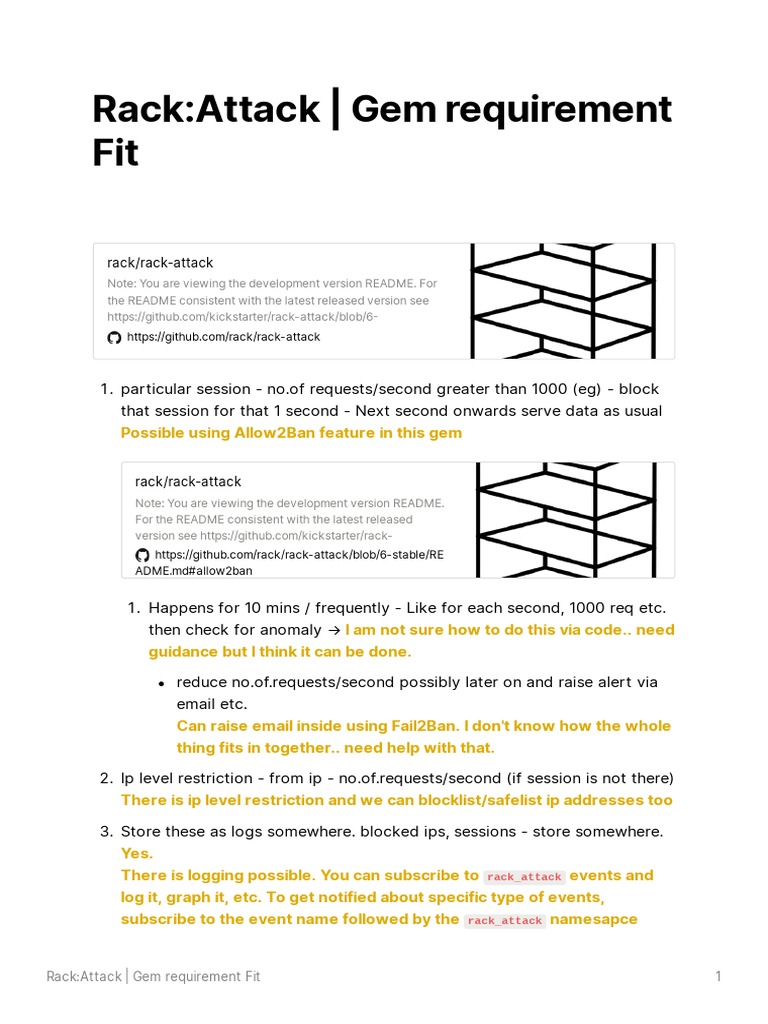 RackAttack Gem Requirement Fit PDF Computer Mediated