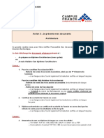 Fiche 2 - Pièces constitutives dossier pédagogique DAP Jaune