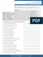 Compound Adjective Practice