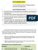 Expansion Joint in Bridge Deck: Functional Requirement of Expansion Joints