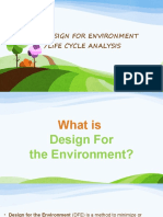 Design For Environmental Analysis