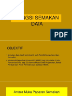 Panduan Pengguna Fungsi Semakan Data 1