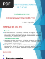 Ejercicios Con Conjuntos