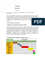 Auditoria Interna de Calidad Taller 2 Actividad 2