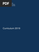 Curriculum 2019