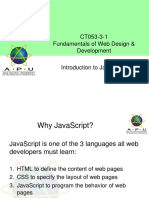 07 Introduction To JavaScript
