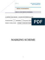 4261 Satellite Communication Exam Marking Schemes June 2019 PDF