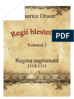 Maurice Druon - Regii blestemati vol.2 - Regina sugrumata [v. BlankCd].doc