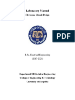 Ecd Lab Manual Contents