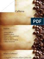 Caffeine and by products