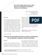 Prevención de la endocarditis infecciosa en niños