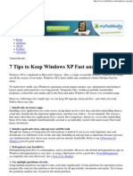 7 Tips To Keep Windows XP F..