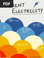 Current Electricity NCERT Notes + PYQ's