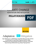 LESSON 2a ADAPTATION AND MITIGATION
