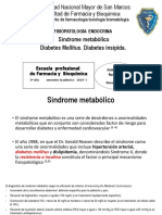 13 Fisiopatologia Dm. S Metabólico y Di