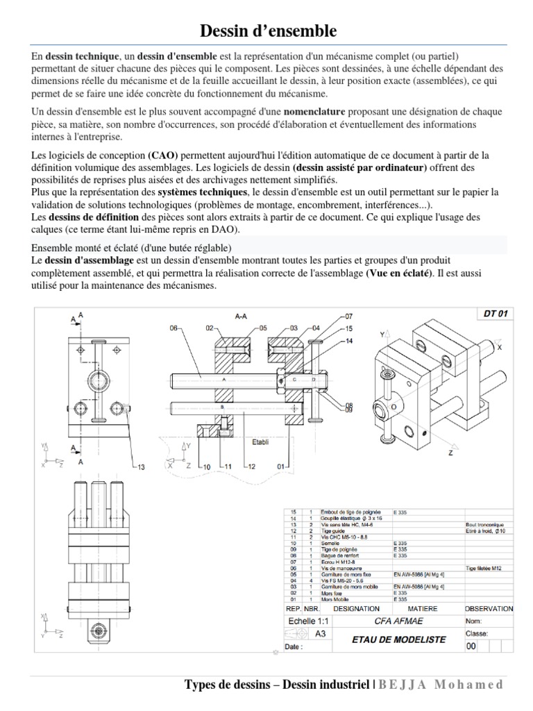 Schneckengetriebe - Bill of materials - Wikipedia  Dessin technique,  Dessin d ensemble, Dessin technique pdf