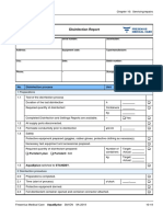 Aquabplus Disinfection: No. Disinfection Process Unit Measured Value